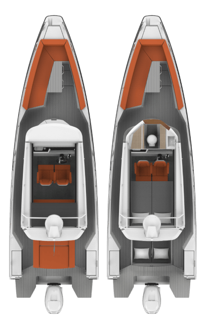 Premium Walkaround Deck Motorcruiser Axopar 28 Sail Away